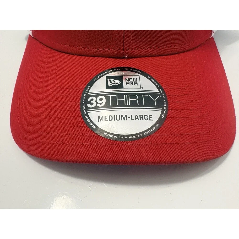 NEW Santa Claus Convertible Lowrider New Era 39Thirty Flex Cap Hat Red M/L